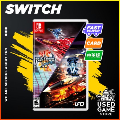 Nintendo Switch Raiden IV x Mikado Remix & Raiden V: Director's Cut  [AS/中文/Eng]